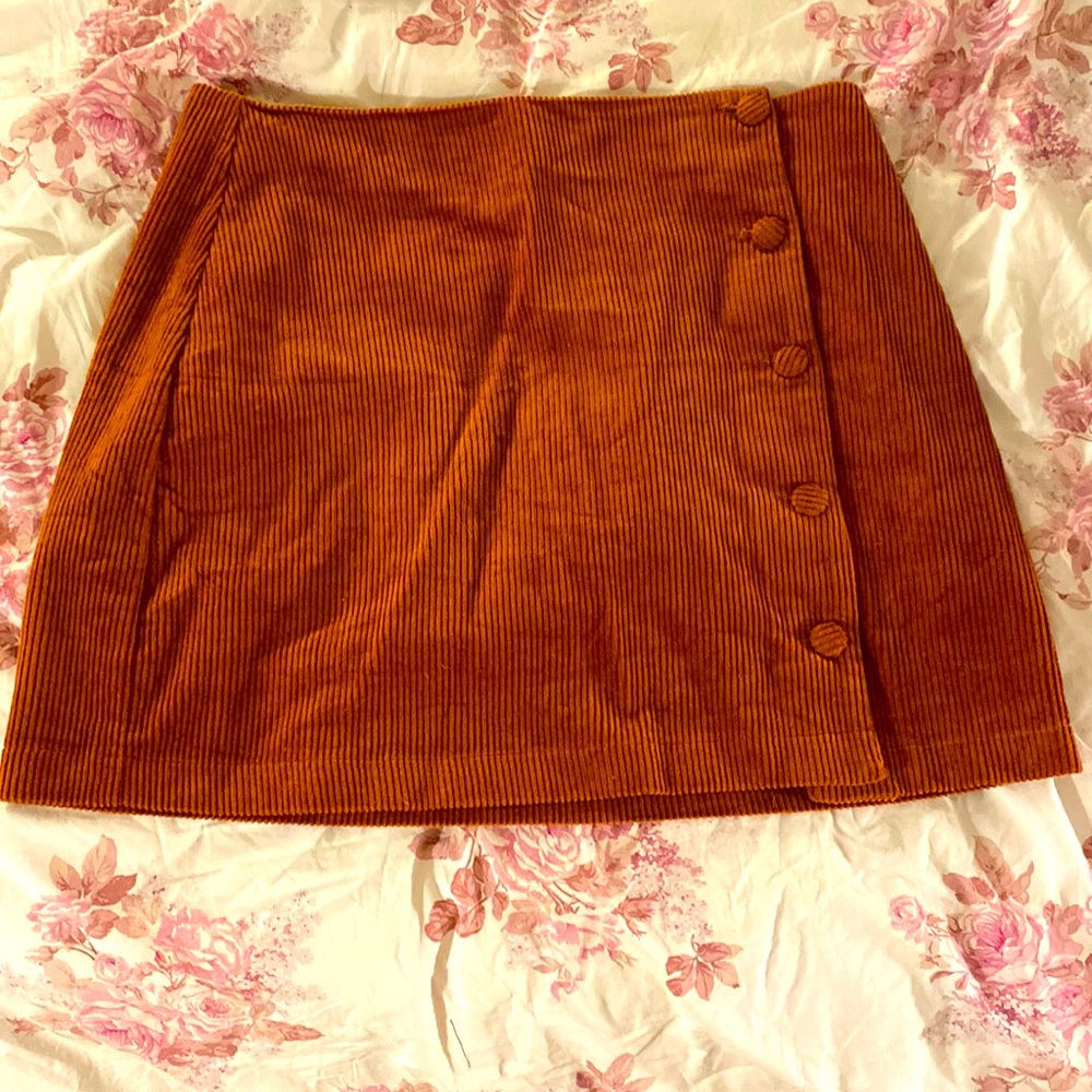 Corduroy skirt